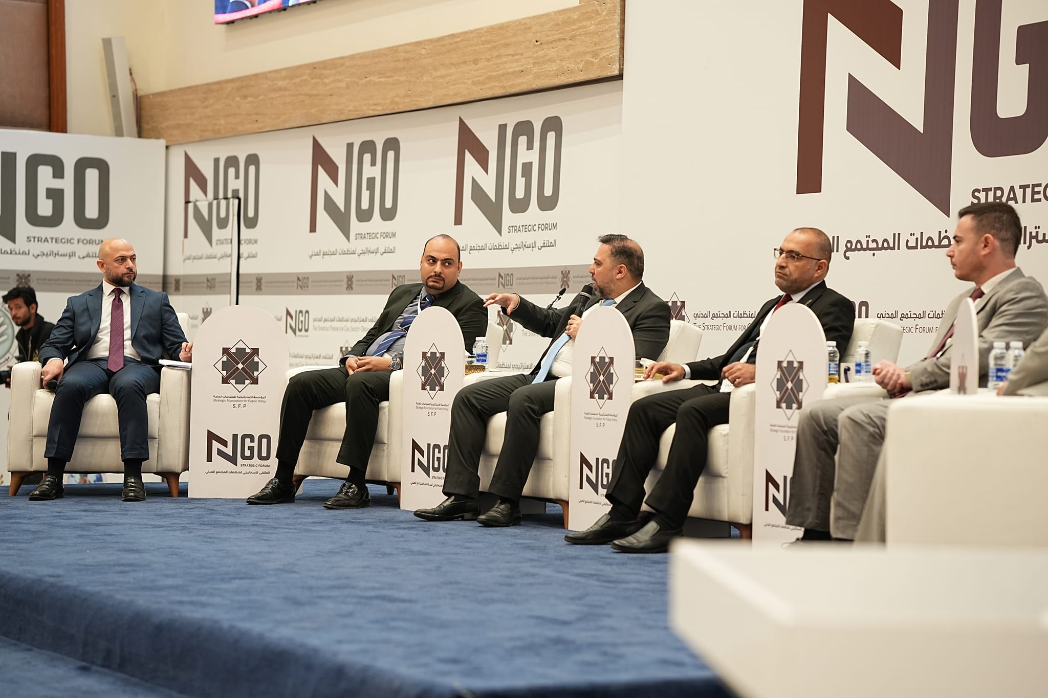 مشاركة مركز الخوارزمي في  الملتقى الاستراتيجي لمنظمات المجتمع المدني